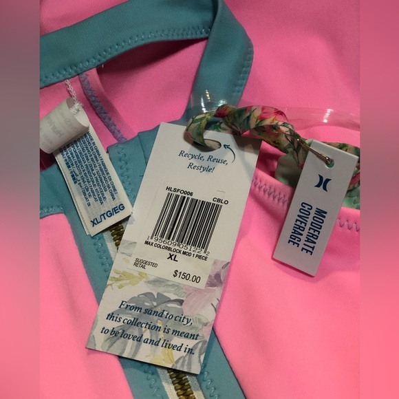 LoveShackFancy x Hurley Max Colorblock Mod 1 Piece Size: Various - Picture 15 of 16